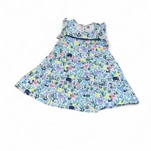 Tea Collection animal and plants pattern cotton dress